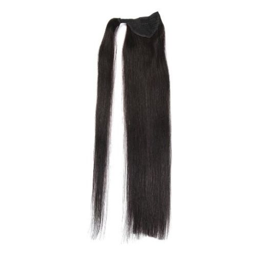 Remeehi Straight Clip In Ponytails Remy Human Hair 100G Human Hair ...